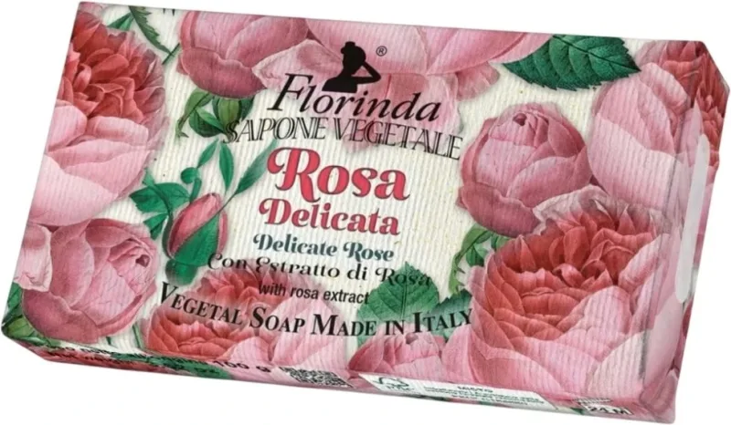 FLORINDA Săpun natural delicat de trandafir 100 g — preț și oferte