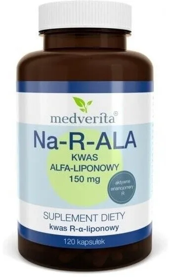 Medverita Na-R-ALA 150 mg 120 capsule — preț și oferte