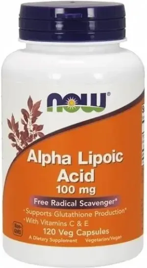 Now Foods ALA Acid alfa lipoic 100 mg 120 capsule