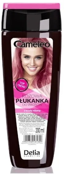 DELIA CAMELEO Clătire pentru păr roz 200 ml Delia Cosmetics — preț și oferte