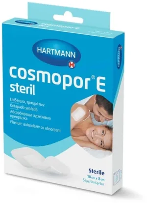 Pansament steril COSMOPOR Skin Color 10cmx8cm 5 buc.