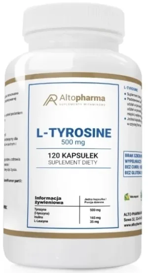 Altopharma L-tirozină 500 mg 120 capsule