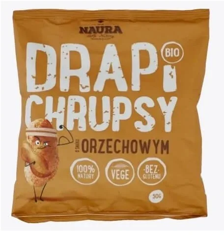 Naura Drapi BIO Chipsuri cu nuci 50 g — preț și oferte