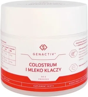 Genactiv Colostru și lapte de iapă 50 g