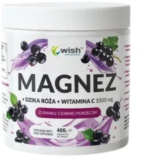 Wish Citrat de magneziu + trandafir sălbatic + vitamina C coacăz ...