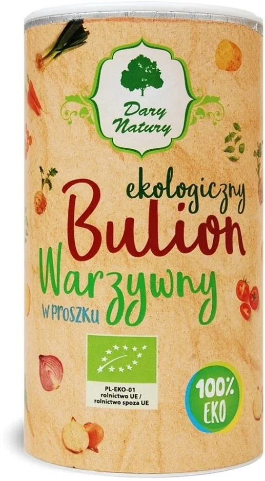 Dary Natury Pulbere de bulion de legume bio 200 g — preț și oferte