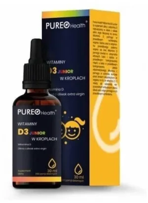Pureo Health Vitamina D3 Junior picături 30 ml