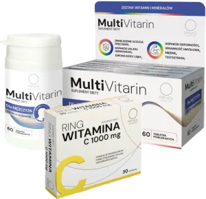 Ring Vitamina C 1000 mg 60 capsule + Ring MultiVitarin pentru ...