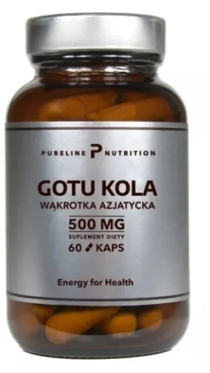 Nutriție pură Gotu Kola 60 capsule