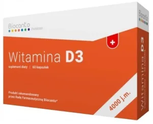 BIOCANTO Vitamina D3 4000 60 capsule