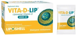 Vita-D-Lip Vitamina D lipozomală 4000 UI 30 pliculețe