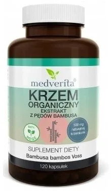 Medverita Siliciu organic 120 capsule