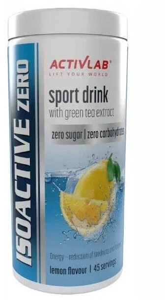 Activlab Isoactive Zero, aromă de lămâie 225g — preț și oferte