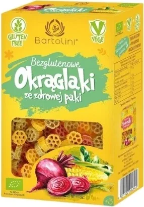 Bartolini Paste fără gluten Rounders BIO 250 g