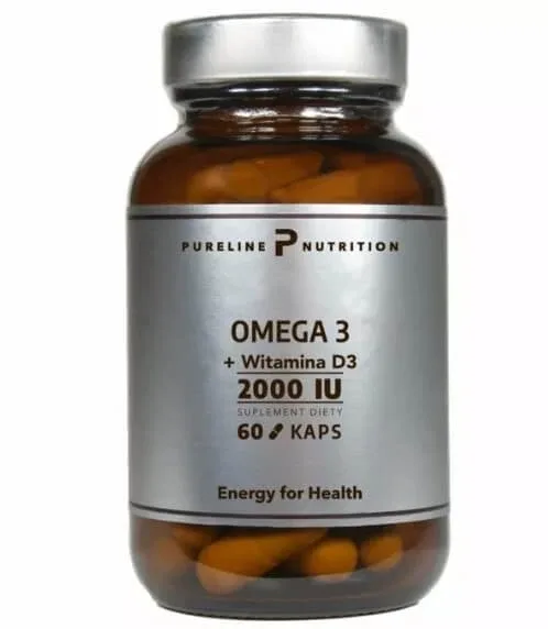 Pureline Nutrition Omega 3+ Vitamina D3, 60 capsule — preț și oferte