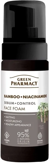 Farmacie verde Spumă de spălare a feței bambus, niacinamidă ... Green Pharmacy — preț și oferte