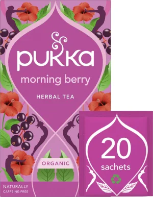 Pukka ceai organic de fructe BIO Morning Berry negru ...