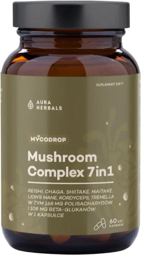 Mycodrop Complex de ciuperci 7in1 60 capsule — preț și oferte