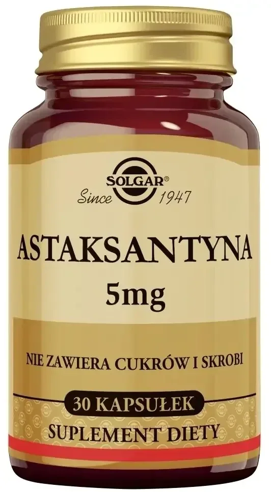 SOLGAR Astaxantină 5 mg 30 capsule — preț și oferte