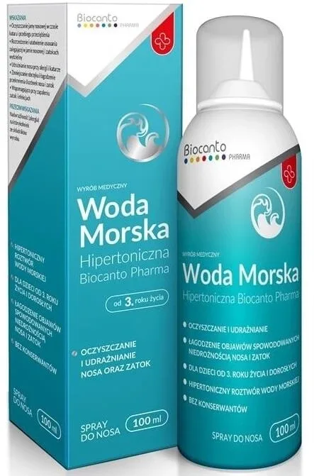 Biocanto Apă de mare hipertonică 100 ml — preț și oferte