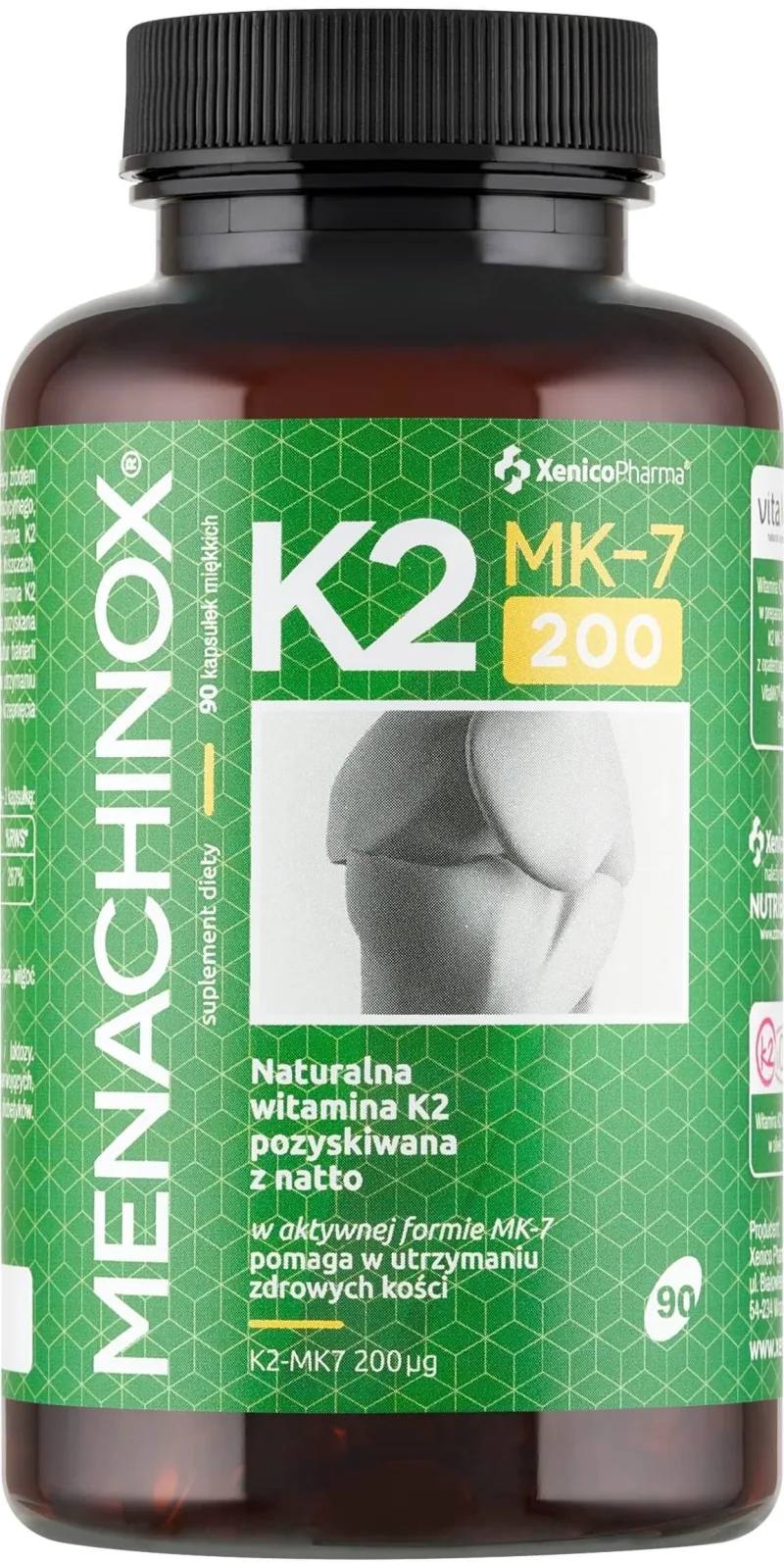 Xenico Menachinox K2 200 90 capsule — preț și oferte