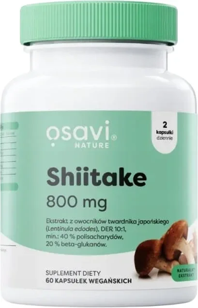 Osavi Shiitake 800 mg 60 capsule — preț și oferte