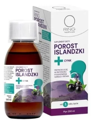 Ring Lichen islandez + sirop de zinc 200 ml
