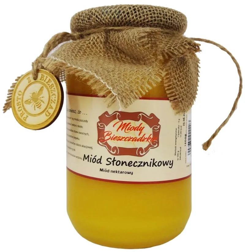 Miody Bieszczadzkie Miód Słonecznikowy nektarowy 400 g — preț și oferte