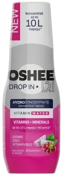 OSHEE Drop In Hydroconcentrate Vitamine și minerale 500 ml — preț și oferte