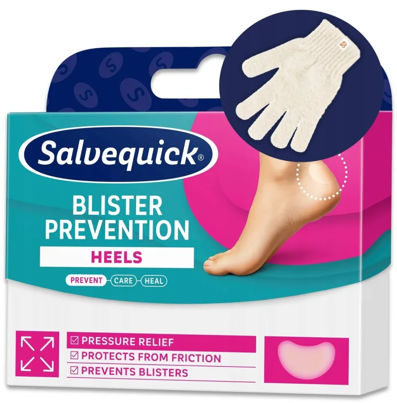 Salvequick Blister Prevention Heels plasturi pentru bășici 6 ... — preț și oferte
