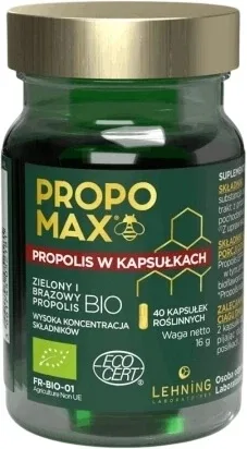 Propomax Propolis capsule 40 capsule — preț și oferte