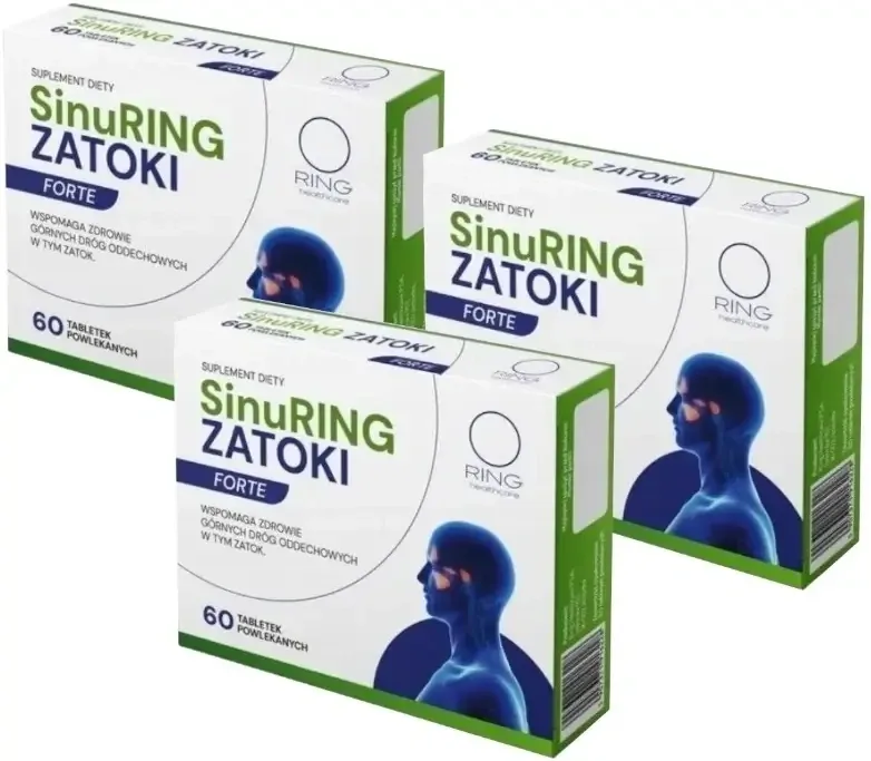 SinuRing Zatoki Forte 60 comprimate Multipack x 3 — preț și oferte