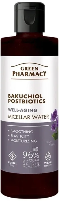 Green Pharmacy Apă micelară bacuchiol, postbiotice 200 ml — preț și oferte