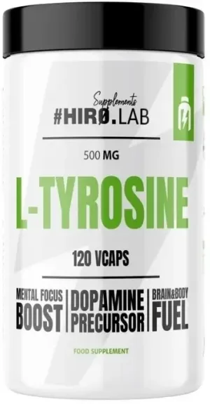 HIRO.LAB L-tirozină 500 mg 120 capsule