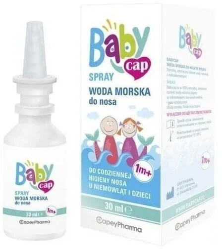 BABYCAP SPRAY Apă de mare nazală 1m+ 30 ml — preț și oferte