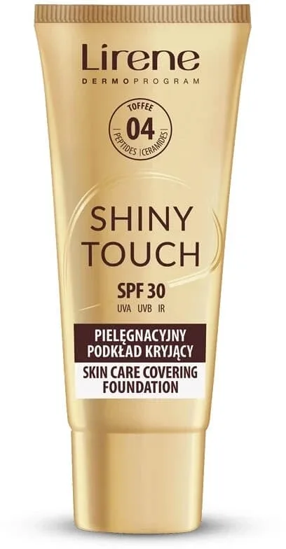 Lirene Shiny Touch SPF 30 Skincare fond de ten opac 04 ... — preț și oferte