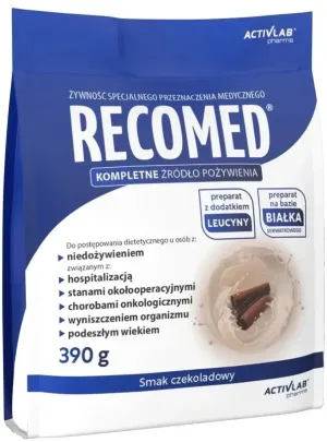 Activlab Pharma Recomed aromă de ciocolată 390 g
