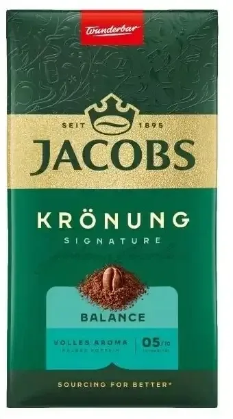 Jacobs Kronung Balance, cafea măcinată 500g — preț și oferte