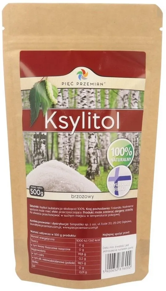Cinci transformări Xilitol 500 g — preț și oferte