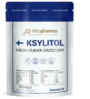 Altopharma Xilitol zahăr finlandez de mesteacăn 1 kg