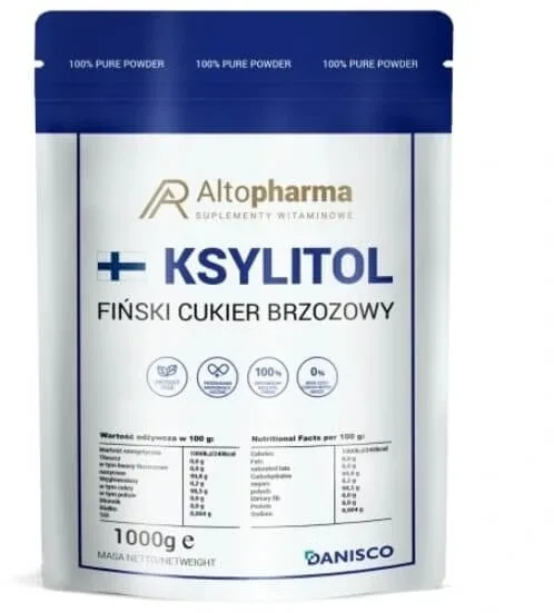Altopharma Xilitol zahăr finlandez de mesteacăn 1 kg — preț și oferte