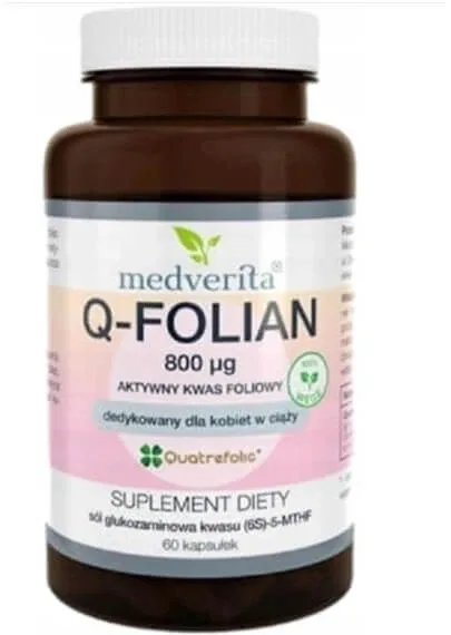 Medverita Q-Folate 800 mcg 60 capsule — preț și oferte
