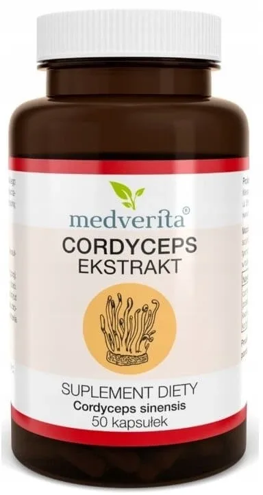Medverita, cordyceps 500mg, 50 capsule — preț și oferte