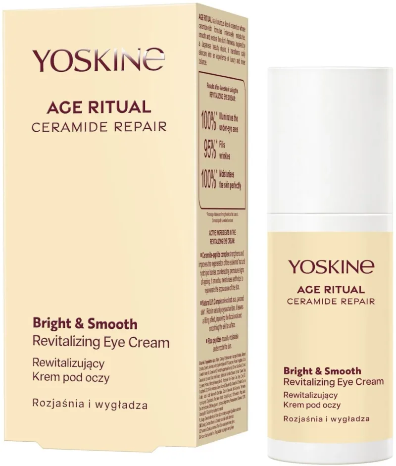 YOSKINE AGE RITUAL cremă revitalizantă pentru ochi - luminează ... — preț și oferte