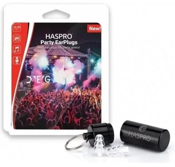 Dopuri de urechi reutilizabile din silicon Haspro Party ... — preț și oferte