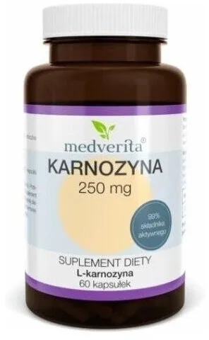 Medverita Carnosine 250 mg 60 capsule