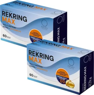 Ring Rekring Max 60 capsule Multi-pack x 2