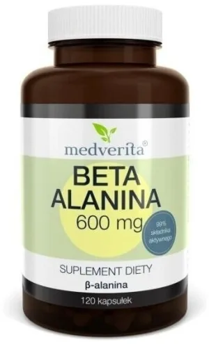 Medverita Beta Alanină 600 mg 120 capsule