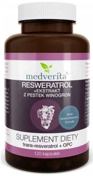 Medverita Resveratrol + OPC 120 capsule