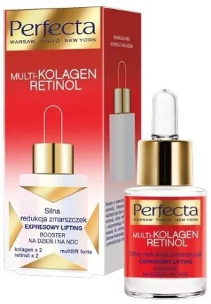 Perfecta Multi Collagen Retinol Serum reduce puternic ...